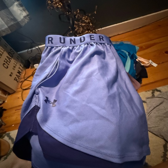 Under Armour Lavender Performance Shorts - Picture 1 of 1